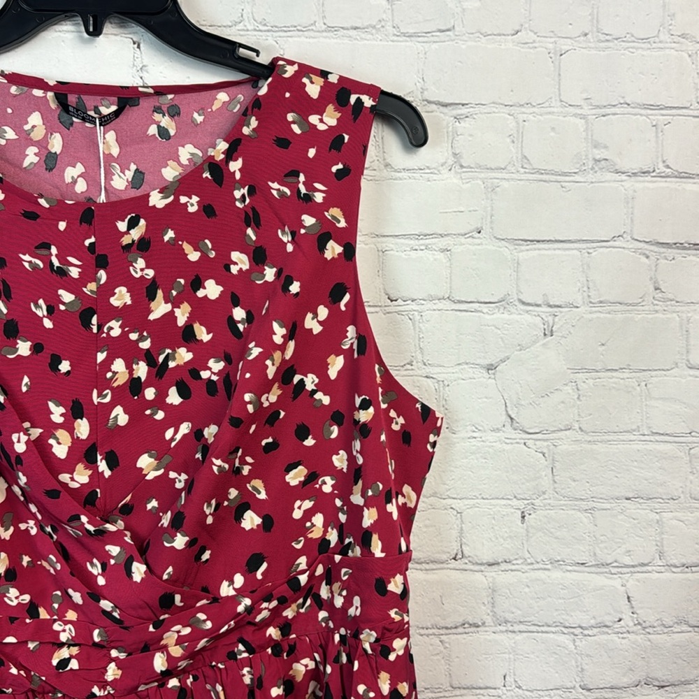 BloomChic Pink Floral Midi Dress - Picture 3 of 6